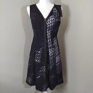 T. Tahari Lucine Black & White Dress NWT Size 6